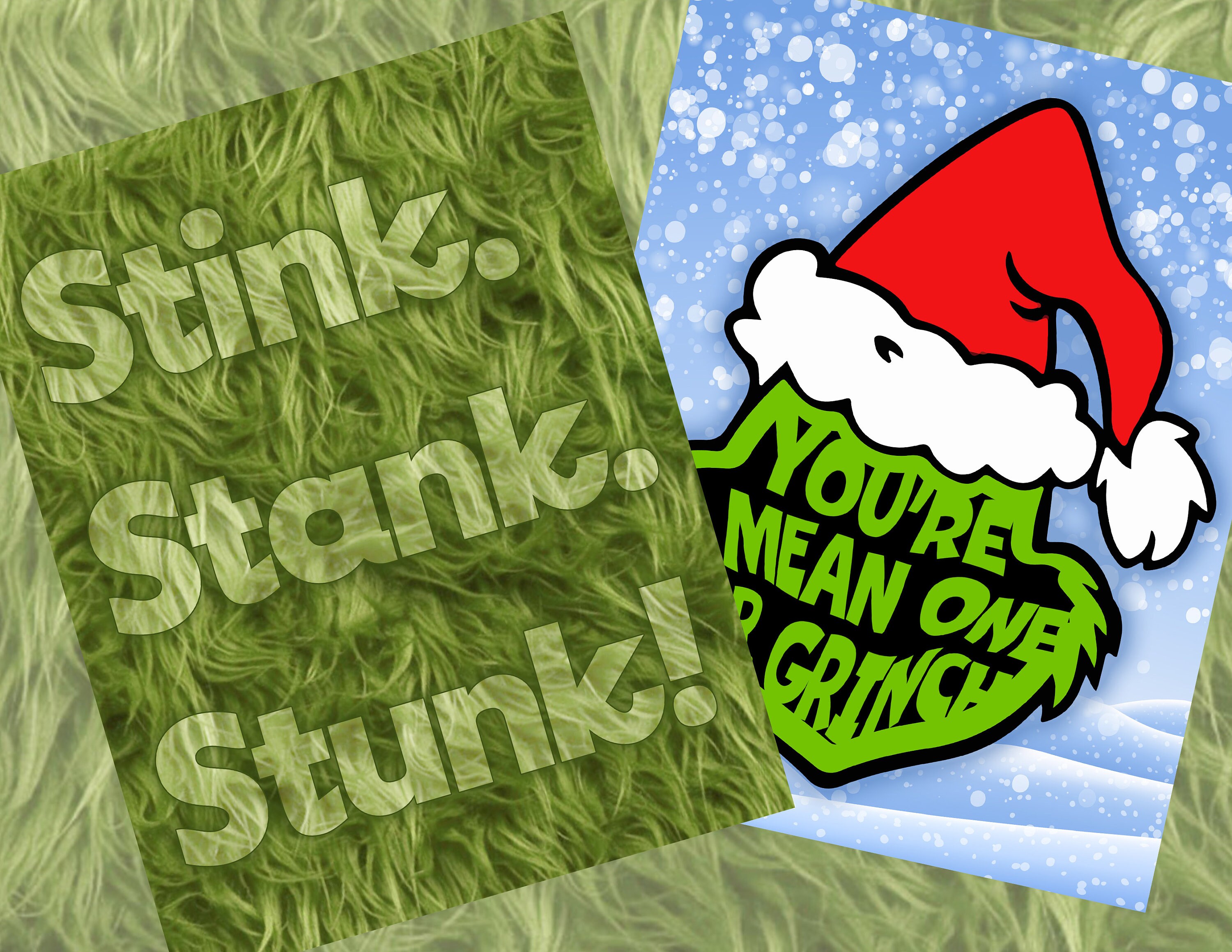 Christmas Grinch Printable Poster Printable Christmas Grinch Printable Poster Printable