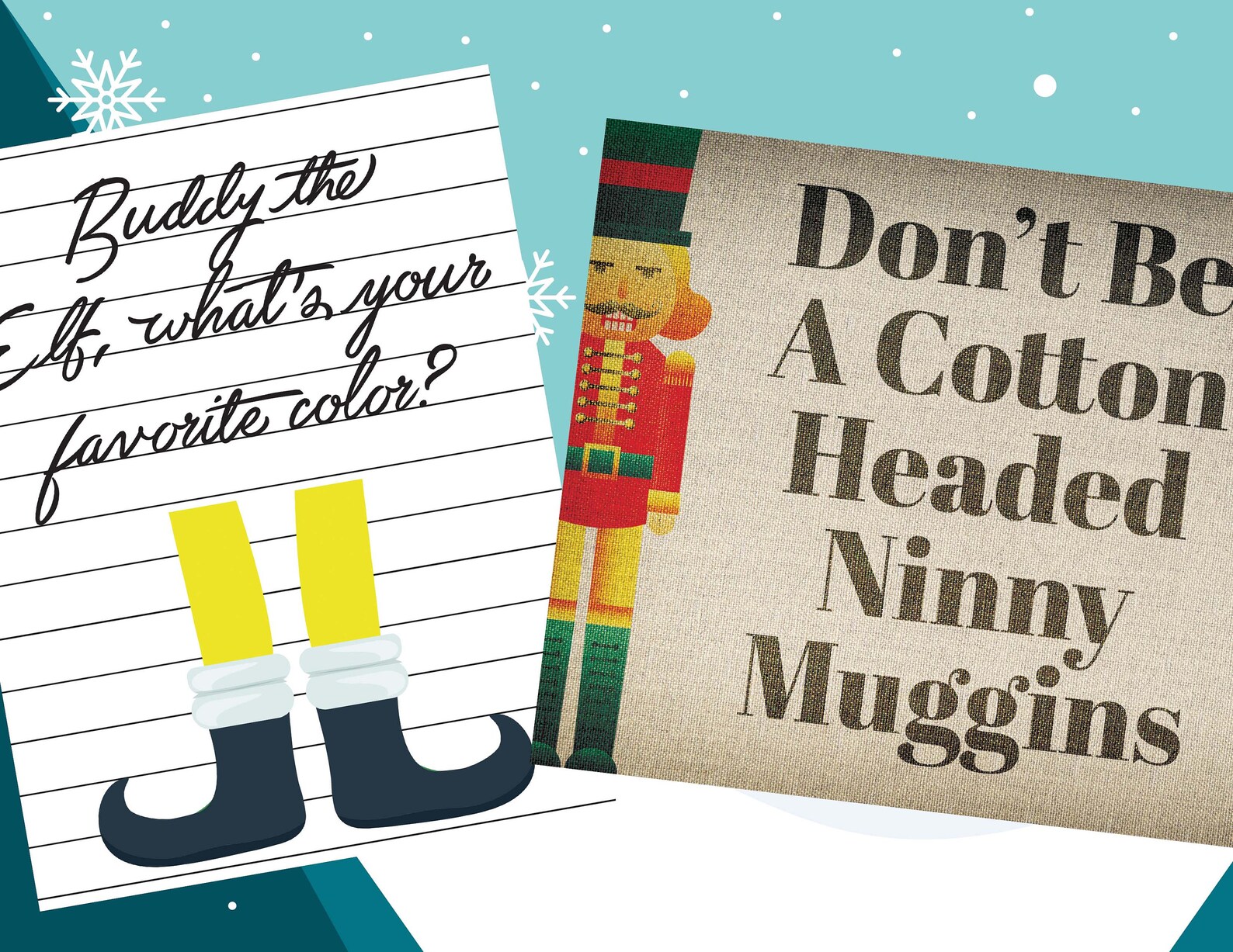 Elf Movie Printable Poster Party Props (Download Now) Etsy