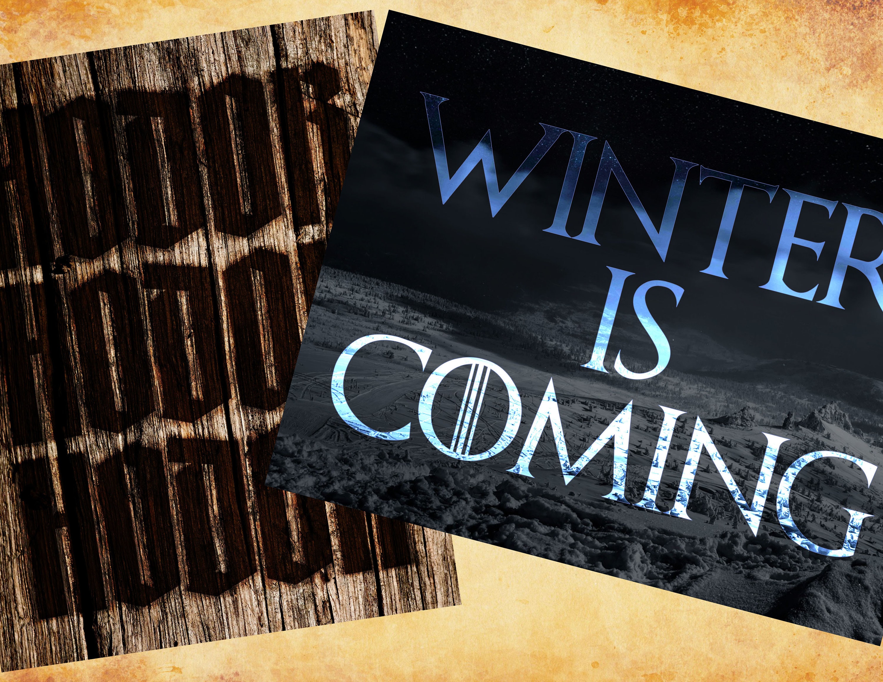 Game of Thrones Printable Poster Party Props - Etsy