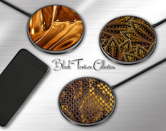 Chargeur sans fil design - Charge rapide pour iPhone, Android