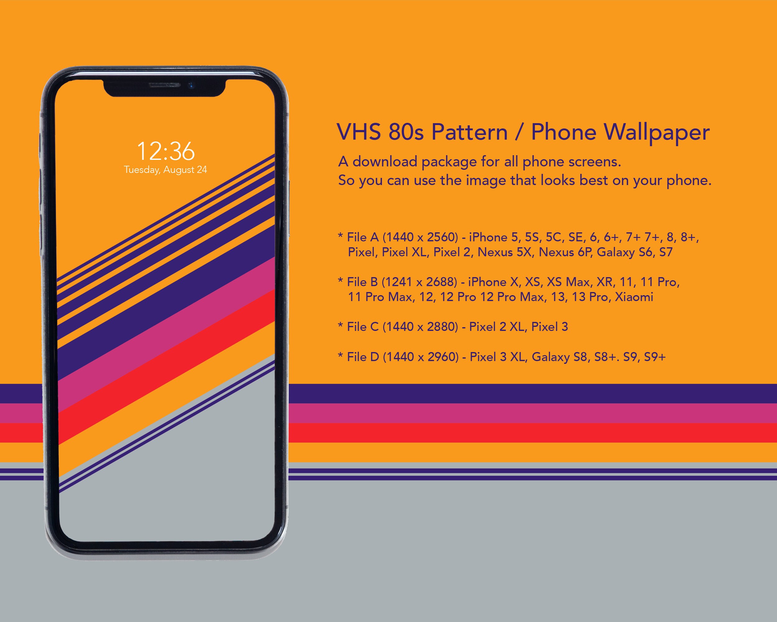 80s Phone Wallpaper 80s VHS Pattern 80s Memphis Design Pattern 80s ...