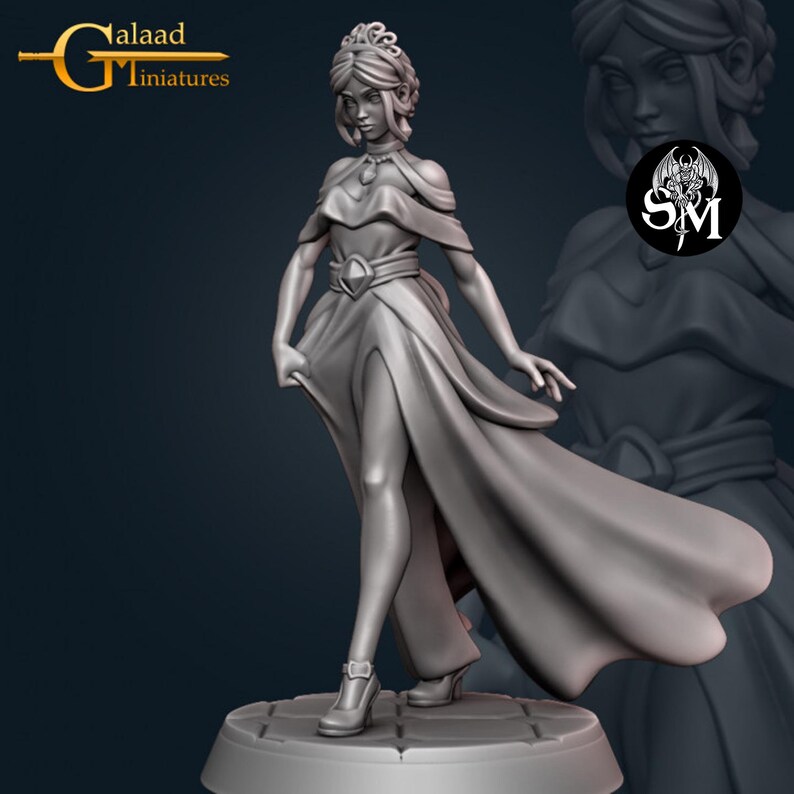 Princess  Player Characters  Galaad Miniatures  28-32mm image 1
