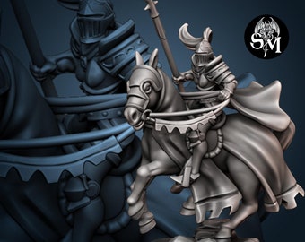 Mounted Knight 01 | Player Characters | Galaad Miniatures | 28-32mm