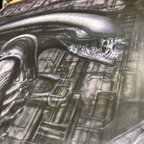 Vintage 1992 H.R. Giger's Alien Sevilla Spain Art Expo Museum