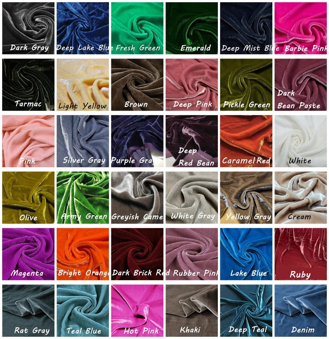 Pure Silk Velvet Fabric With More Colors, Silk Velvet Fabric for Dress ...