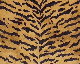 Tiger Printed Luxury Velvet Fabric Digital Printed Fabric, Upholstery Home Decor, Chair And Sofa Furnishing Fabric