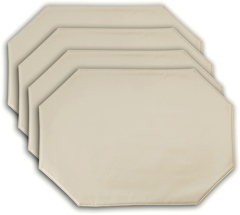 Yourtablecloth Galaxy Vinyl Table Placemat Placemats With Thicker Construction Set of 4 Similar