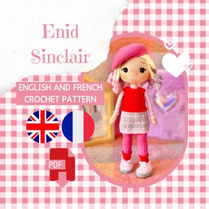 Crochet Pattern For Enid Sinclair (English, French and Turkish PDF)
