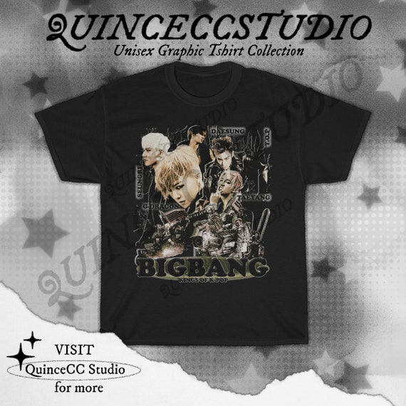 bigbang t shirt kpop
