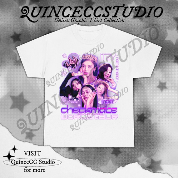 ITZY CHECKMATE Album Photo T-shirt