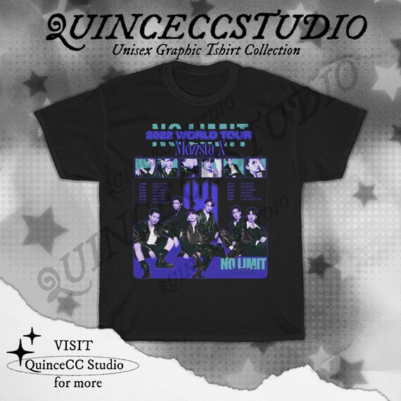 Kpop Monsta X Support Cotton T-Shirt We Are Here Concert Fashion Unisex Tee I.M Kpop Monsta X Support Cotton T-Shirt We Are Here Concert Fashion Unisex Tee I.M