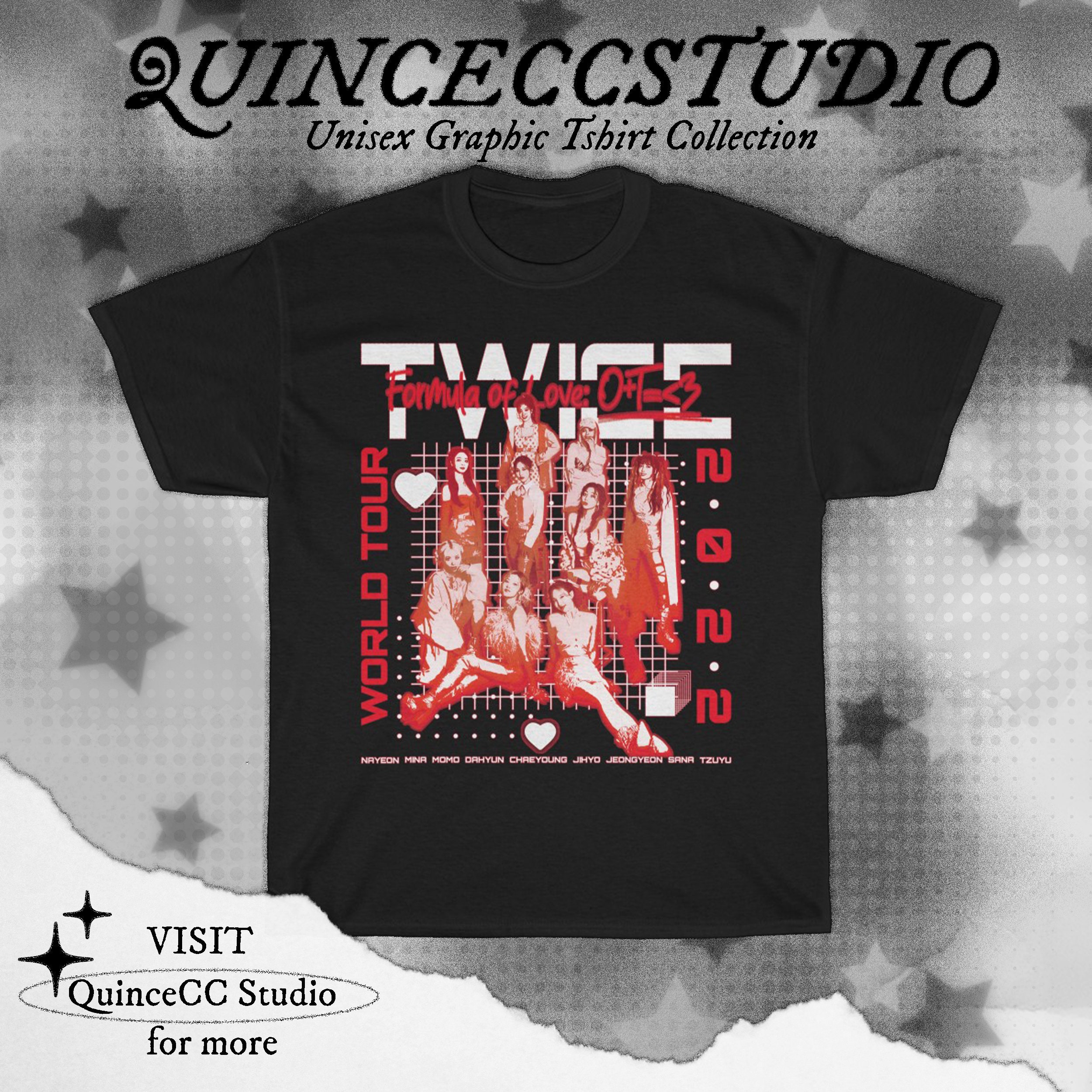 Twice World Tour 22 Shirt Formula Of Love Ot3 Twice Etsy