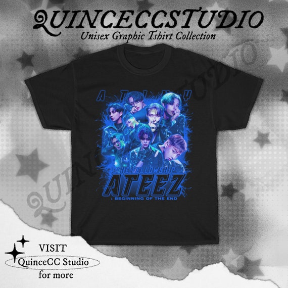 ATEEZ Shirt Tshirt Tee Merch Ateez The Fellowship Tour 2022 Etsy