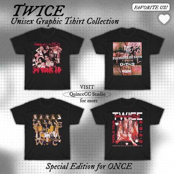 Twice World Tour 22 Shirt Formula Of Love Ot3 Twice Etsy