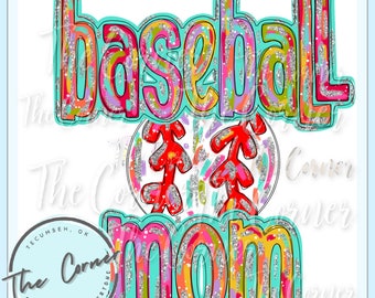 Trasferimento mamma baseball - Mamma softball hv - Sublimazione baseball - Sublimazione mamma softball - Trasferimento maglietta mamma baseball - Termoadesivo mamma baseball