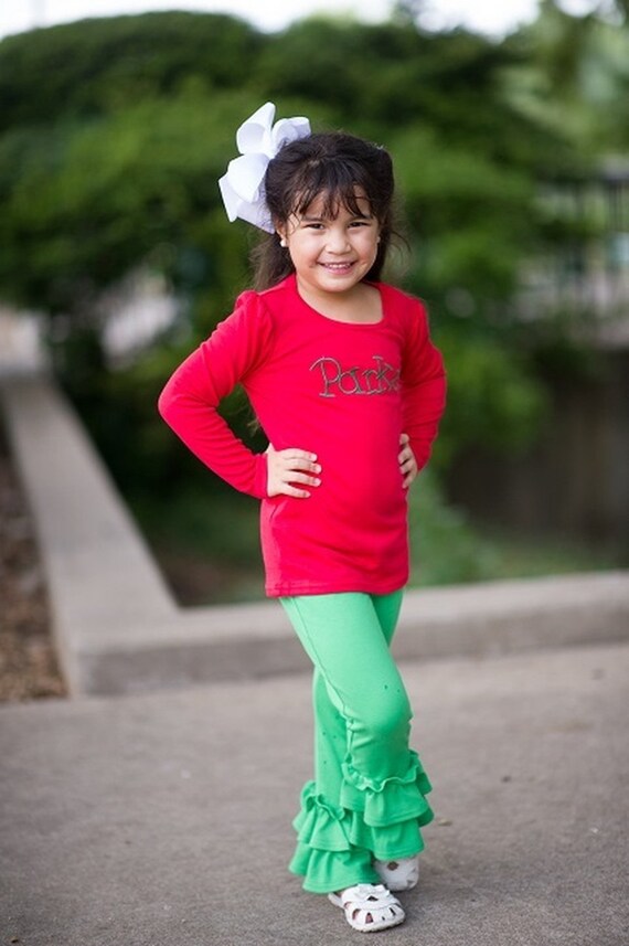 Ruffle pants for girls discount