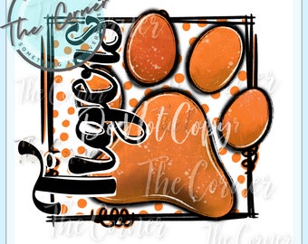 Tiger Heat Transfer- Tiger Cheer htv- Tiger Cheer Sublimation- Tiger Team Sublimation- Fußball Trikot Transfer- Heißpresstransfer- Cheer