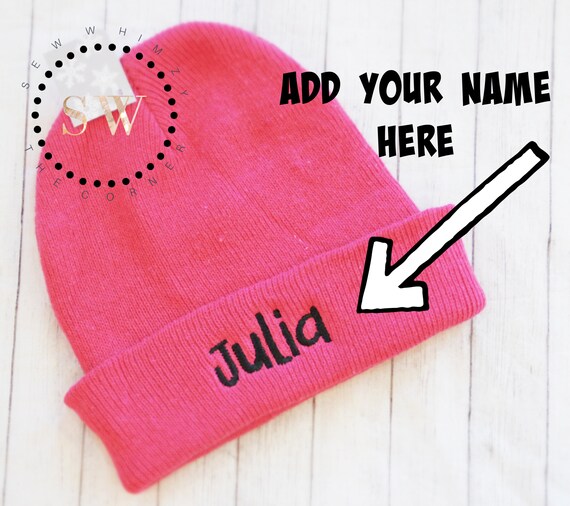 Pink winter cap in polyester, baby Pink winter cap in polyester, baby