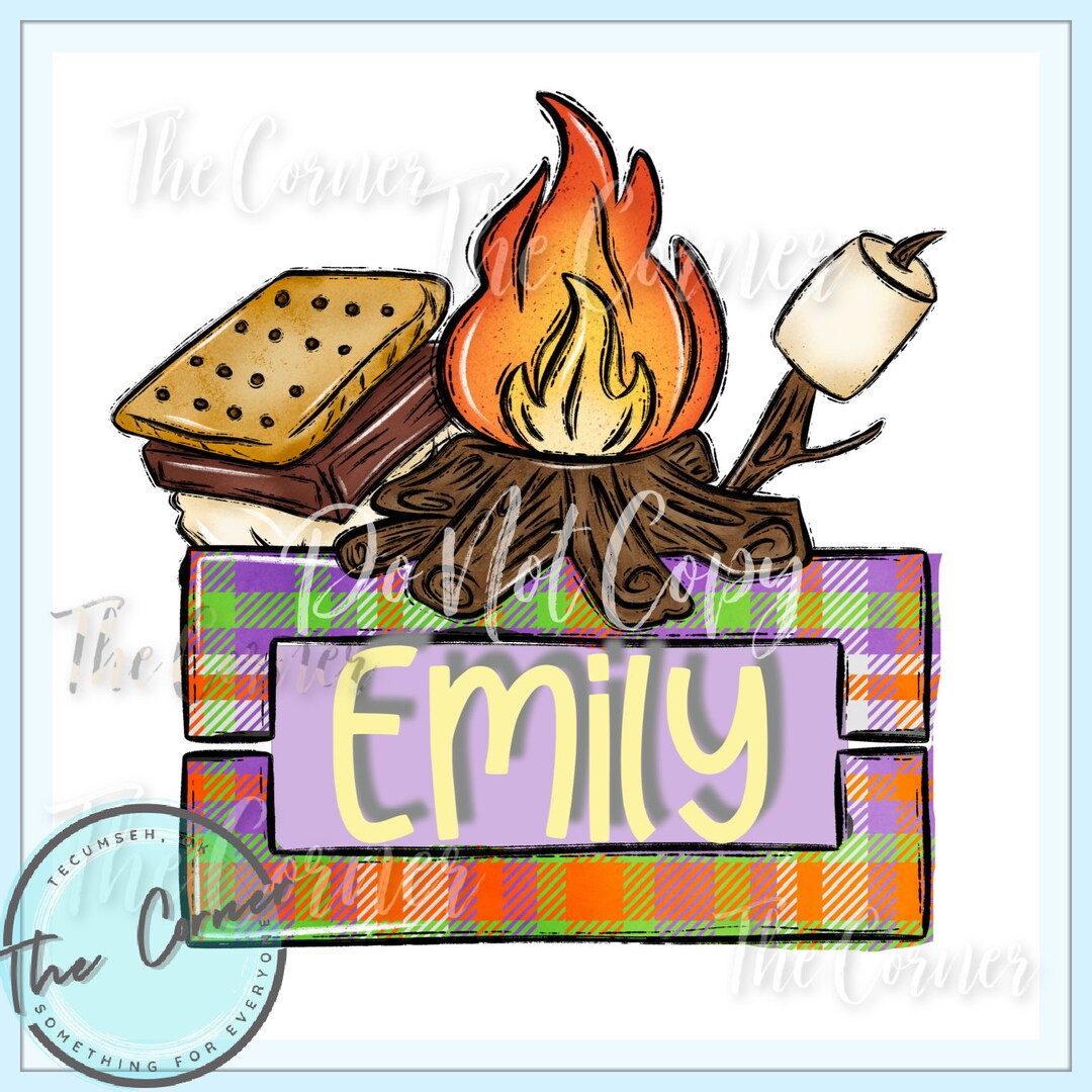 Camping Heat Transfer Campfire Shirt Htv Camping Htv Transfer Camping