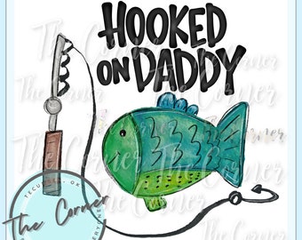 Daddy's fishing Buddy- Fishing htv- fishing sublimation- Fishing shirt heat transfer- Daddy's Fishing buddy shirt design- Boy fishing shirt