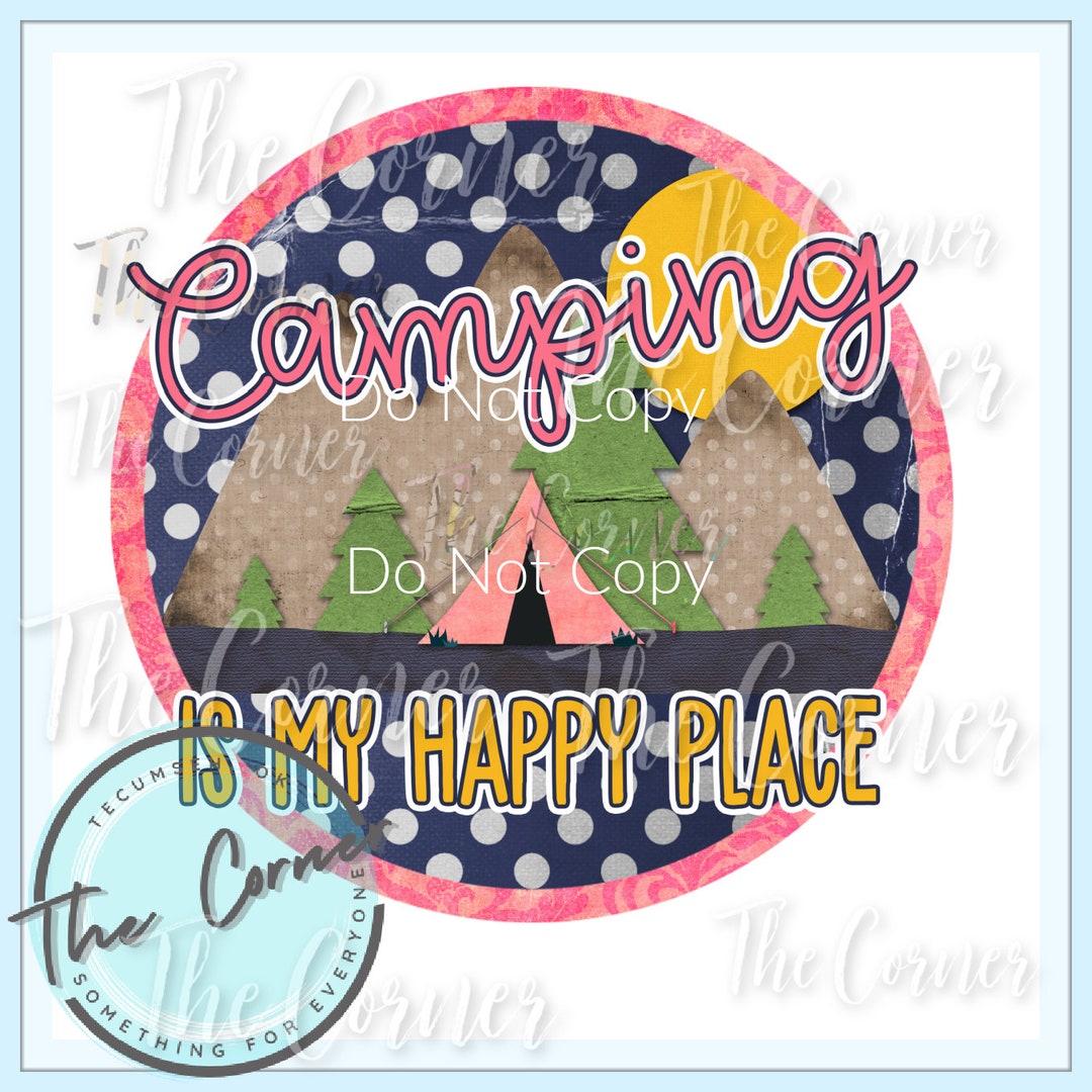 Camping Heat Transfer Campfire Shirt Htv Camping Htv Transfer Camping