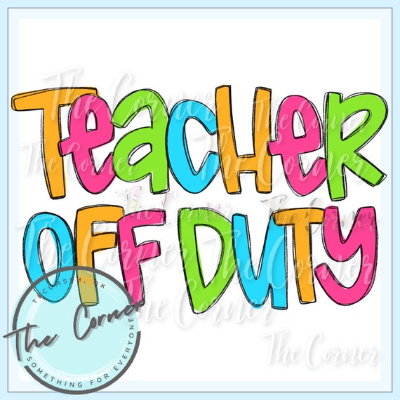 Summer Teacher sublimation shirt transfer- Teaching shirt heat transfer- School teacher shirt transfer- Teaching htv heat transfer- SUmmer