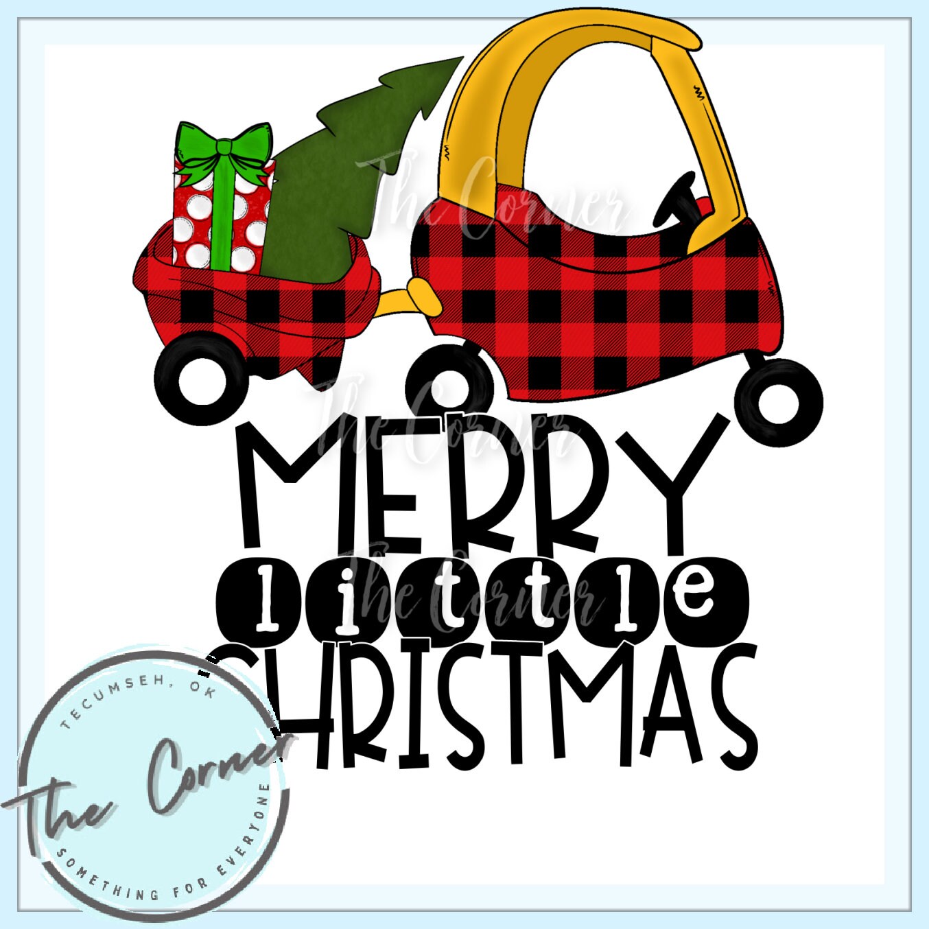 Merry Christmas Heat Press Transfer 