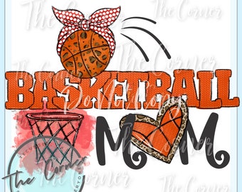 Basketball mama shirt Heat Press Transfer- Basketball mom HTV transfer- sports shirt sublimation transfer- Basketball shirt heat transfer