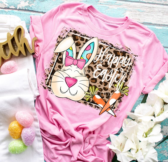 Polka Dotted Pink Bunny Tee Polka Dotted Pink Bunny Tee