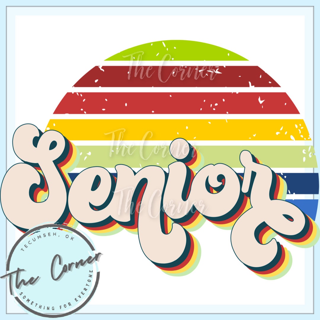 School Heat Transfer Senior School Sublimation Transfer Back to School ...