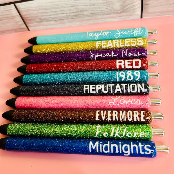 Swifty Pens | TS Fans | Glitter Pens