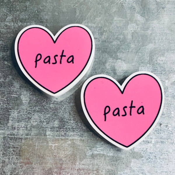 Pasta Magnet | Heart Decor | 1pc