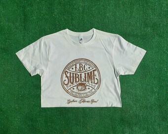 Crop top Sublime band tee