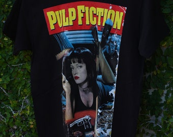 Pulp-fiction-t Shirt - Etsy Pulp-fiction-t Shirt - Etsy