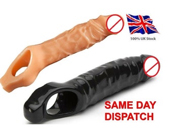 MEGA MIGHTY 11 pouces agrandisseur de manchon pour pénis préservatif réutilisable jouets sexuels pour hommes Mature manchon de coq jouets sexuels jouets pour adultes pour hommes