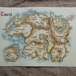 タムリエルの地図、Elder Scrolls A3