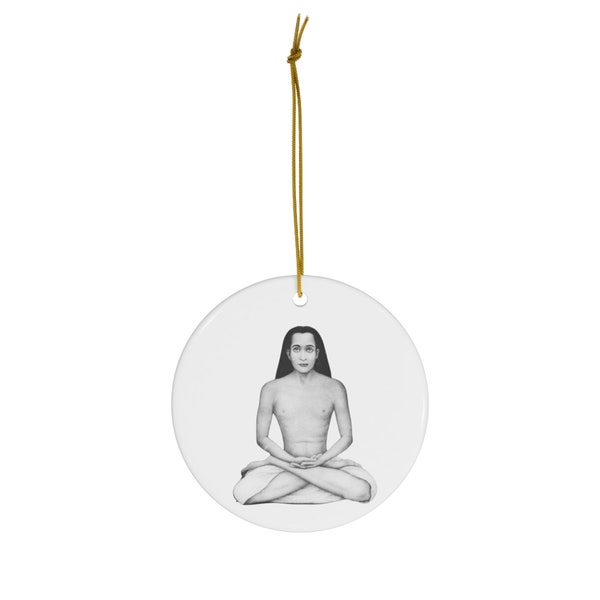 Mahavatar Babaji ~ Ceramic Ornament, 1-Pack