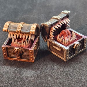 Classic DnD Mimic | Opens and closes | DnD Miniature