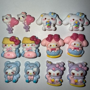 Kawaii Kitty Pastel Colored Charms | Unique Limited Edition Kawaii Charms