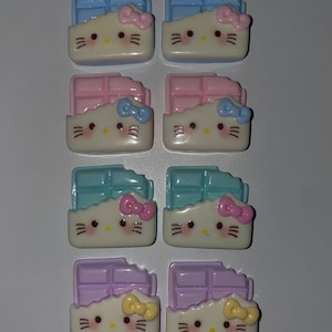 Kawaii Kitty Charms | Rare Candy Bar Resin Charms