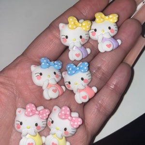 Kawaii Kitty Cute Colorful Charms