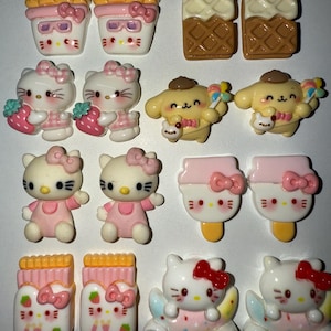 Kawaii Kitty Pastel Colored Charms | Unique Limited Edition Kawaii Charms