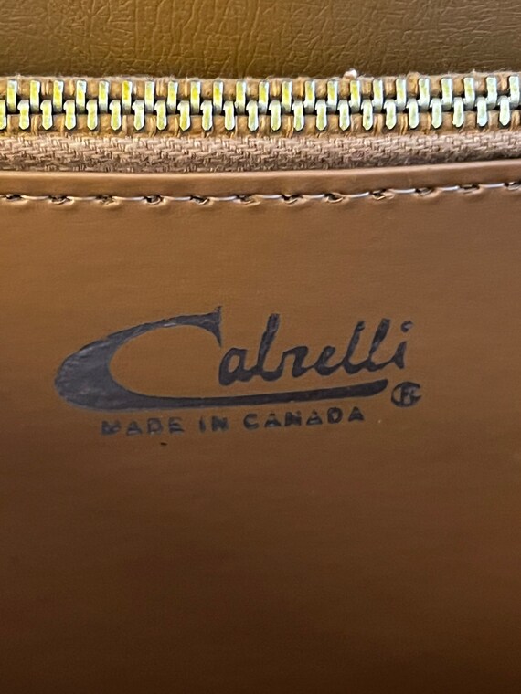 Vintage Cabrelli Red Fabric Rectangular Clutch Pu… - image 8