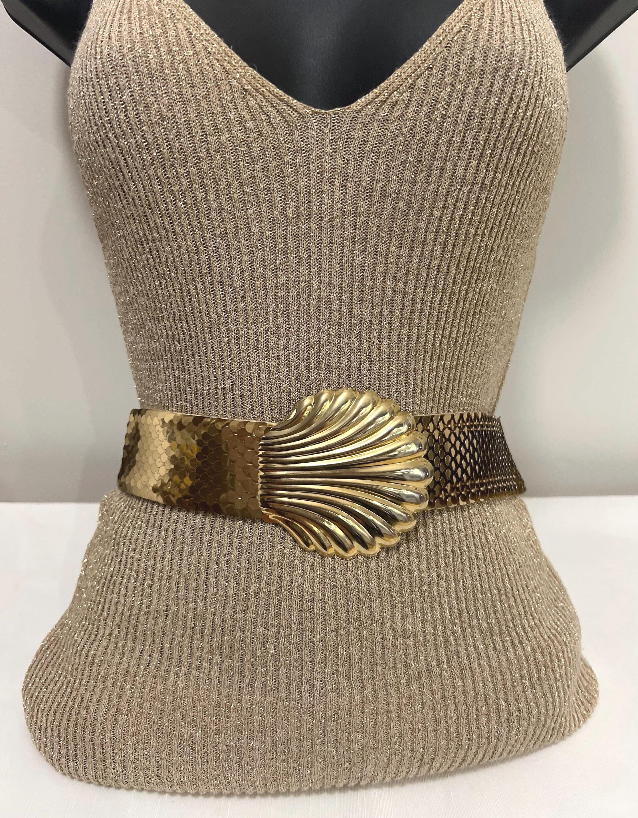 Vintage Gold Fish Scale Belts - Etsy Canada