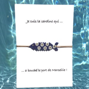 Women's Bracelet "Sardine de Marseille" flower model