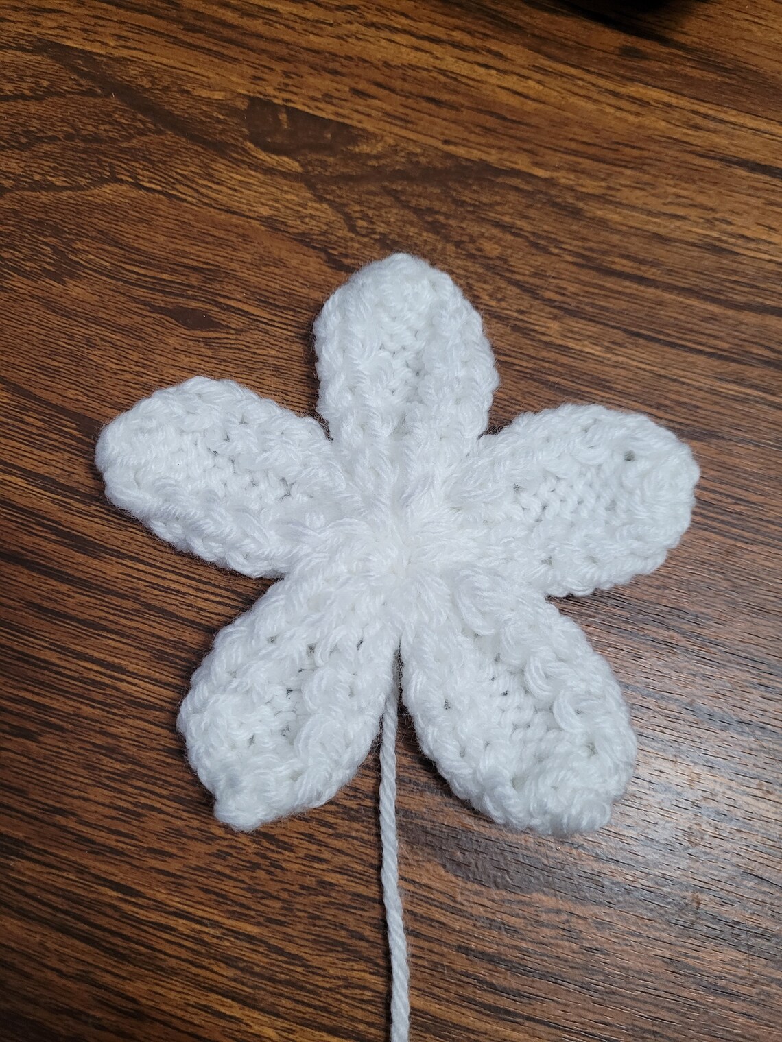 Loom Knit Flower Pattern Etsy