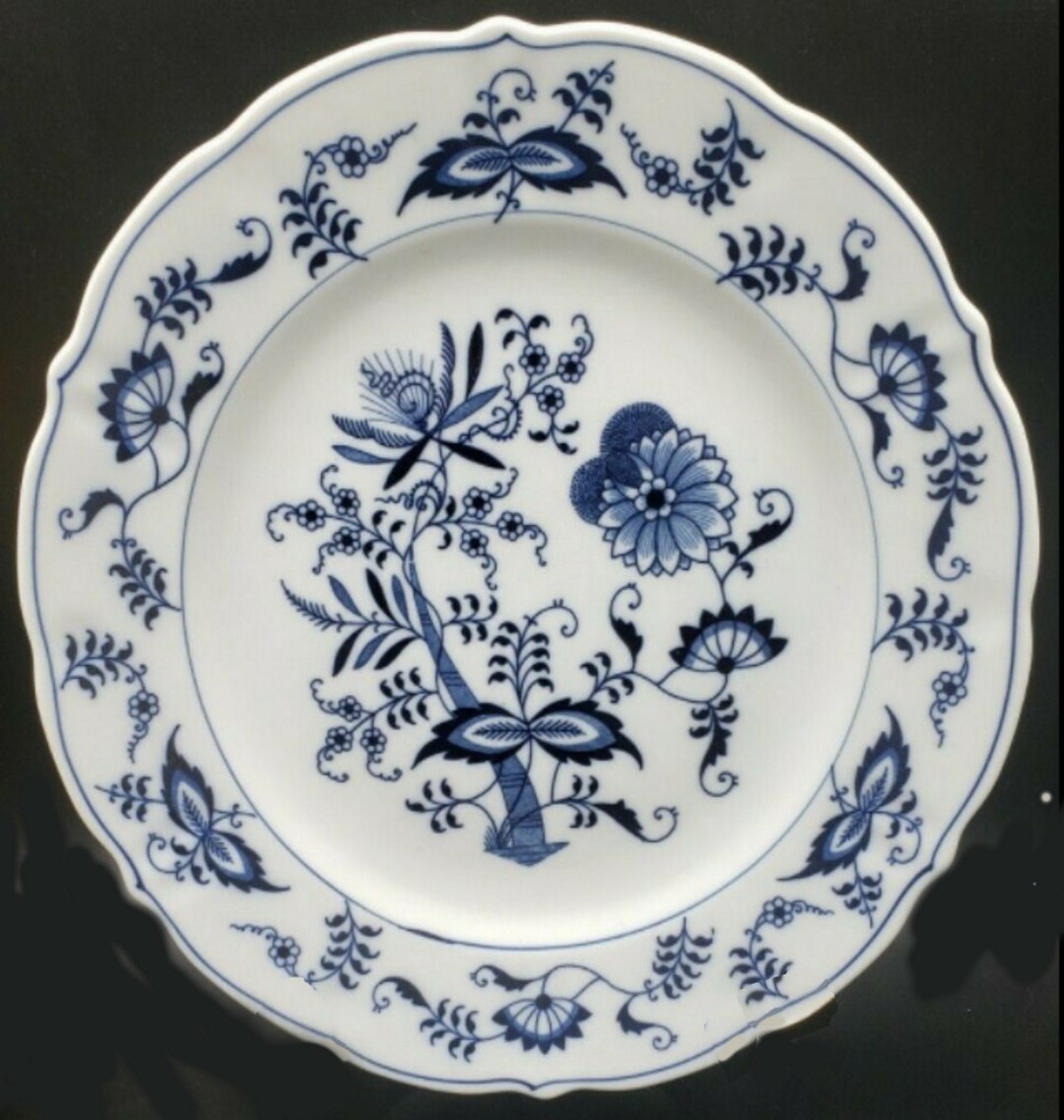 Blue Danube Bread Plates Multiples Available Very Good Etsy