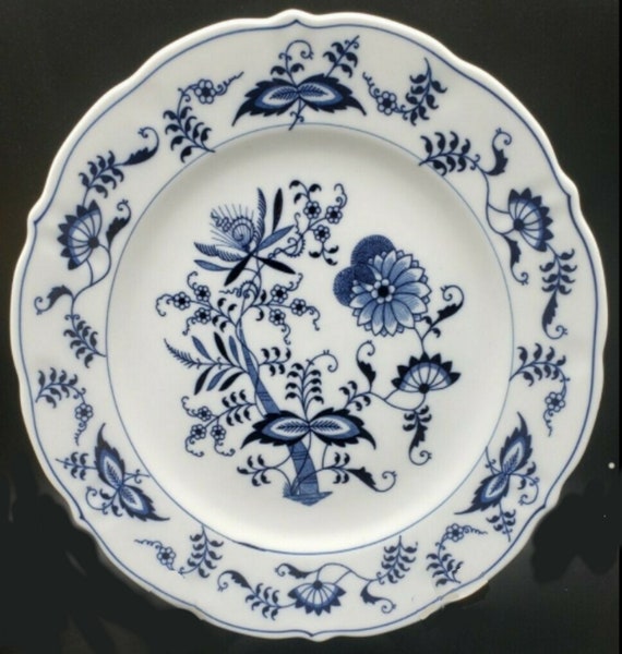 Blue Danube Dinner Plates Multiples Available Very Good Etsy
