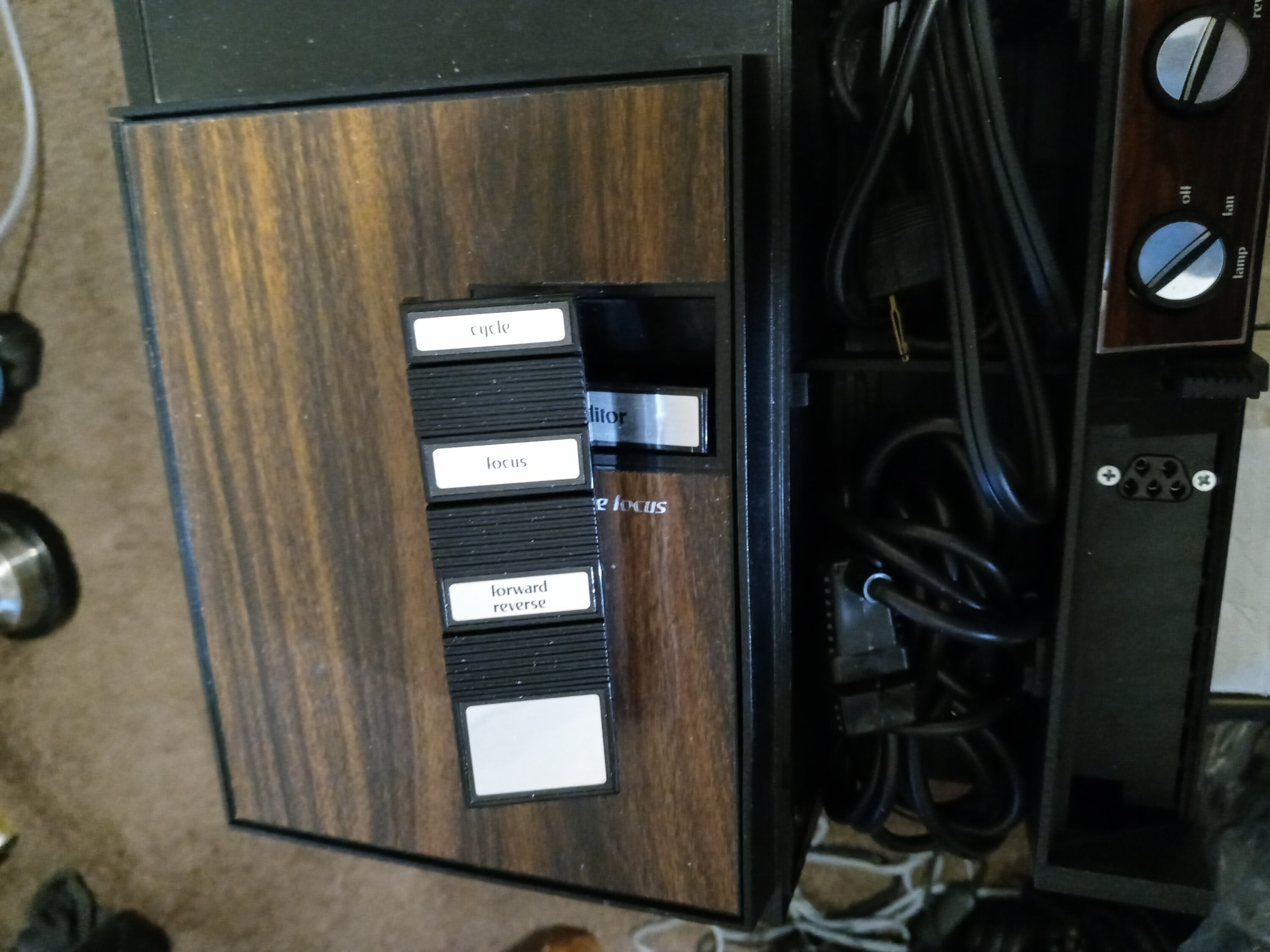 SEARS WhisperMatic 3 2 x 2 Slide Projector Etsy