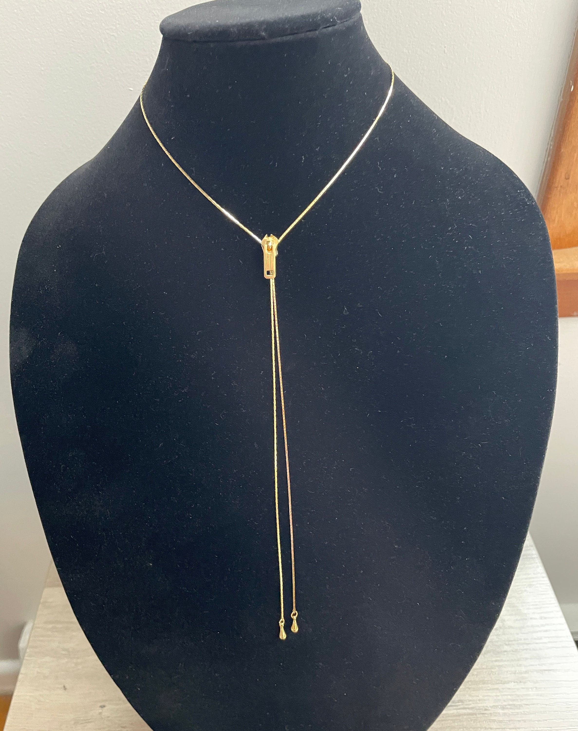新品　2WAY STONE LIKE SLIDE CHAIN NECKLACE Ameri（アメリ）の「2WAY STONE LIKE SLIDE CHAIN NECKLACE
